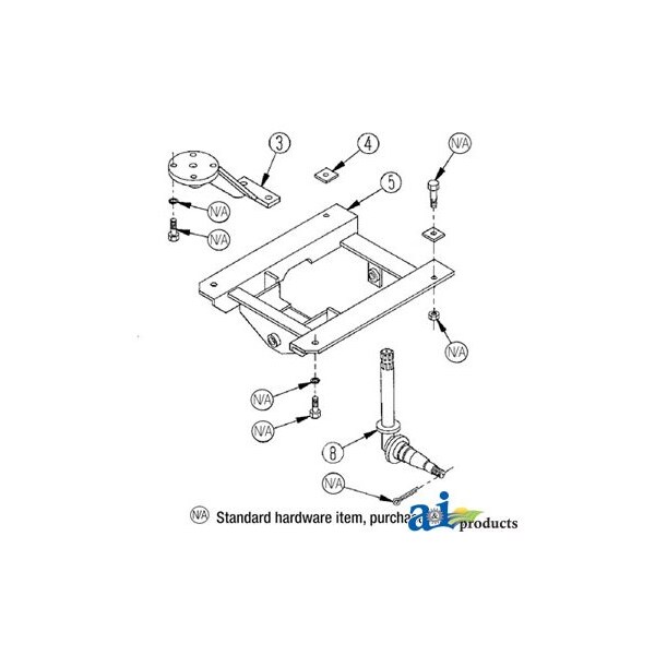 Spacer 4 X4 X1